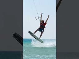 Better than a bottle flip? / Kiteboarding