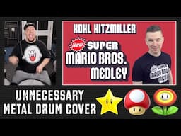 Metal Drum Cover of New Super Mario Bros Medley (Kohl Kitzmiller)