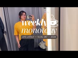 Weekly Monotony - Koomi days, Steak & Frice, mall by myself (Nov 4-10 2024)