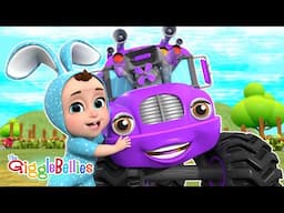 Wheels On The Bus | Nursery Rhymes - GiggleBellies