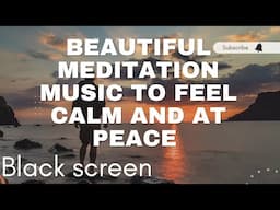 2 hours of black screen meditation music to feel calm and at peace - Alpha waves meditation