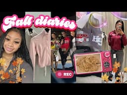 FALL DIARIES 003✰ | clothes shopping, new hair, q&a, senior night || Ra’Mariah Alexia