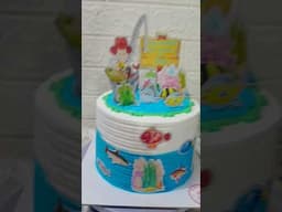 Fishing theme cake#shortvideo #cake #viral #highlights #everyone