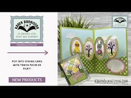 Pop Into Spring Card with Tanya from KB Riley!