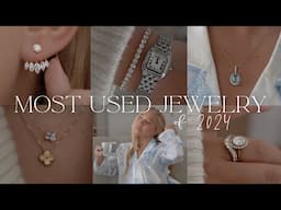 Most Used Jewelry Of 2024 🤍 | Van Cleef & Arpels, Cartier, Chanel, Piaget & Custom Pieces