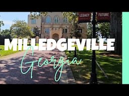 Milledgeville Georgia TOP TO SEE | Georgia Millitary College | Governors Mansion | Insane Asylum