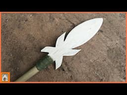 Primitive Technology Tools - How To Make Spear from Plastic