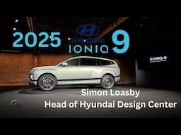 2025 Hyundai IONIQ 9 presentation by Simon Loasby, Head of Hyundai Design Center