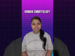 Human Embryology | Human Reproduction Revision for NEET 2025 Biology Revision for NEET #shorts #neet