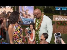 Dwayne Johnson’s Girls Jasmine & Tiana LOVE Maui’s ‘Moana 2’ Song! (Exclusive)