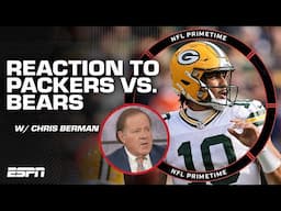 Jordan Love has been CLUTCH many times! - Chris Berman reacts to Packers-Bears | NFL PrimeTime