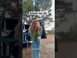 Autumn in the van with my Bluetti AC180 ✨🚐 ☕️