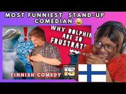 Reaction to ISMO LEIKOLA  - Why Dolphins Are So Frustrated ( Finnish Comedy)