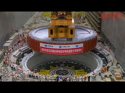 How Build Hydroelectric Plant On High Mountain  - Incredible Hydroelectric Construction Projects