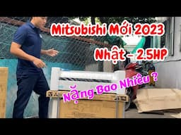 Review máy lạnh 2.5HP Mitsubishi MỚI Nhật 2023 mã MSZ-GV5623S-W