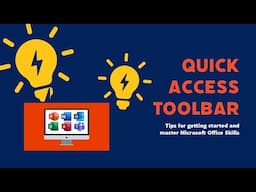 quick access toolbar