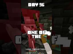 100 Days - [Minecraft Shorts] - Day 96 #minecraft #100days