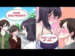 [Manga Dub] When she saw me with a woman, she got intensely jealous... [RomCom]