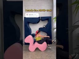 i made the PINK ADHD chair