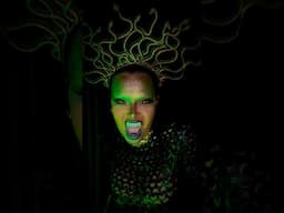 MEDUSA Halloween Make Up Artistic #shorts #makeup #makeupartist Maquiagem Artística Dia das Bruxas