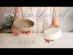 How to make a PLASTER PRESS MOLD and How to use it