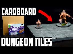 Make Better Cardboard D&D Dunegon Tiles