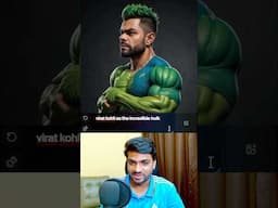 VIRAT KOHLI as THE HULK 🤯😱 #shorts #viratkohli