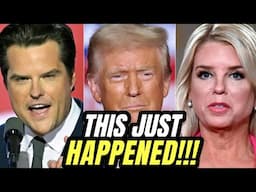 🚨BREAKING! Trump Picks Pam Bondi to be US Attorney General After Matt Gaetz Withdraws | CHECKMATE!