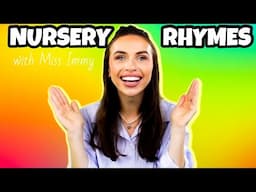 NURSERY RHYMES SING ALONG!! Wheels On The Bus, Heads Shoulders Knees & Toes & MORE!!