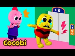 Elevator Safety Song👍 + More BEST Fun Songs for Kids | Cocobi