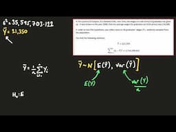 Example of testing a hypothesis using the t-distribution