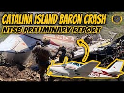 NTSB Prelim Catalina Baron Crash 5 Fatalities