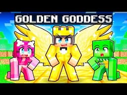 Playing as a GOLDEN GODDESS in Minecraft!