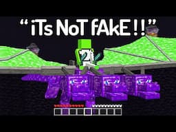 The FUNNIEST FAKE Minecraft Speedruns EVER...