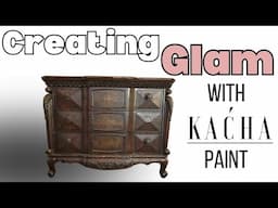 Easy Way to GLAM Your Furniture