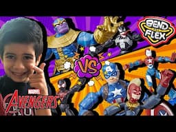 BEND AND FLEX ADVENGERS edition liscensed toys review 2020 movie. Toys Review! ‼😱