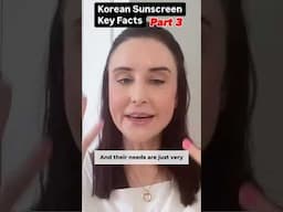 Korean Sun Care Is Next Level – Here's Why! The Truth about Korean Sunscreen Pt.3  #koreanskincare