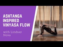 Ashtanga Inspired Stretchy Vinyasa Flow Intermediate Supta Trivikramasana