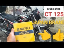 Kawasaki CT 125 Magandang Brand ng Brakes hoe Pang Hulihan.