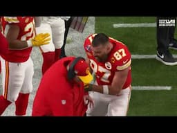 Travis Kelce FURIOUS at Andy Reid and bumps him