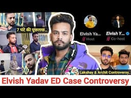 Elvish Yadav से ED ने की 7 घंटे पूछताछ | ED Case Controversy | Elvish Army Twitter Space Video