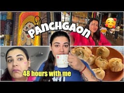 Spend 48 hours with me : Lunch at Panchgaon, New Blush, Uttapam recipe and much more 🥰