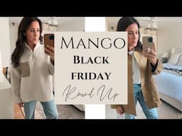 Mango BLACK FRIDAY Sale ~ Try-On and Round Up HAUL