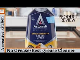 No Grease||Best Kitchen cleaner for greasy Areas of kitchen |Products reviews by #acreativekitchen