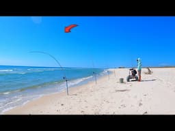 UNEXPECTED Catches While Surf Fishing an Abandoned Beach!