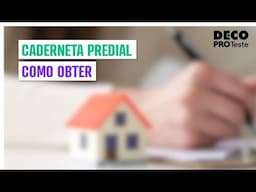 Caderneta predial: como obter no portal das Finanças