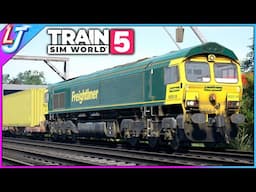 Train Sim World 5 - Class 66 Cargo Run (LIVE)