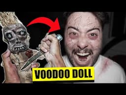 SOMETHING EVIL IS USING MY VOODOO DOLL TO TORTURE ME!! (VOODOO DOLL 3 AM!!)