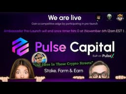 Pulse Capital - Brand New Farming/Staking/Earning Protocol | Ambassador Presale Token Launch Is LIVE