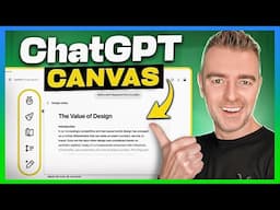 NEW ChatGPT Canvas Demo - HUGE Upgrade!